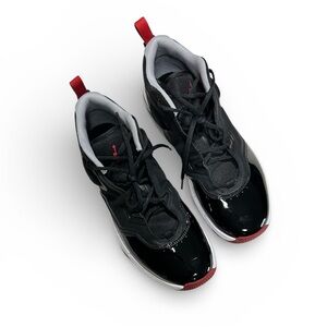 Jordan Stay Loyal 3 Nike Sneaker Black Patent Leather Casual Training Shoe Sz 11